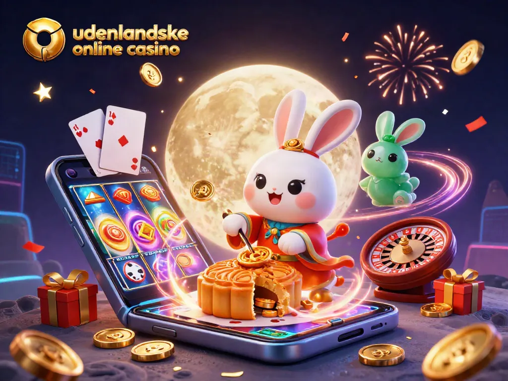 Engage with udenlandske online casino excitement as the moon rabbit unveils poker chips.