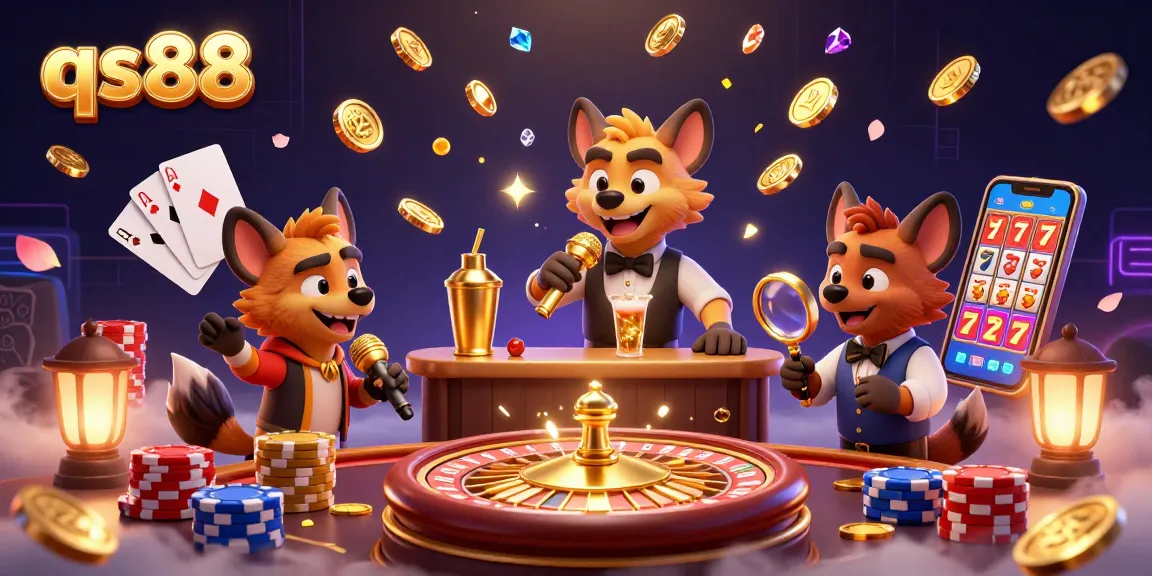 Experience the excitement at qs88 casino, where hyenas serve drinks, check IDs, and tell jokes.