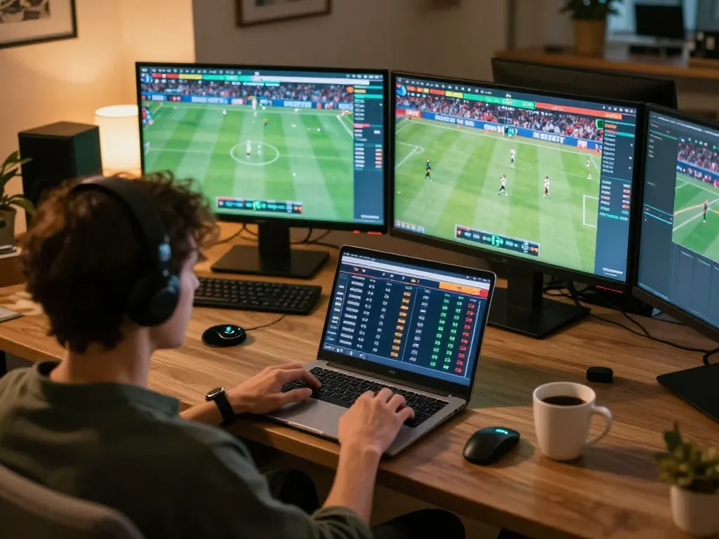 Experience exciting live sports betting action with TV88 on immersive home setup