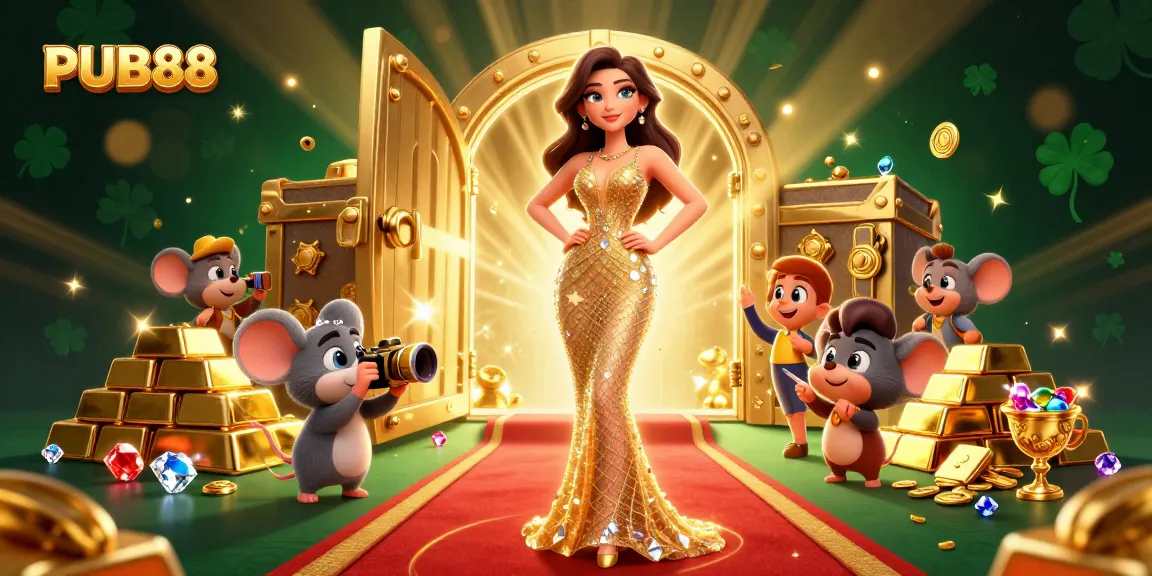 Engage in winning gameplay at PUB88 with shining treasures and dynamic casino scenes.
