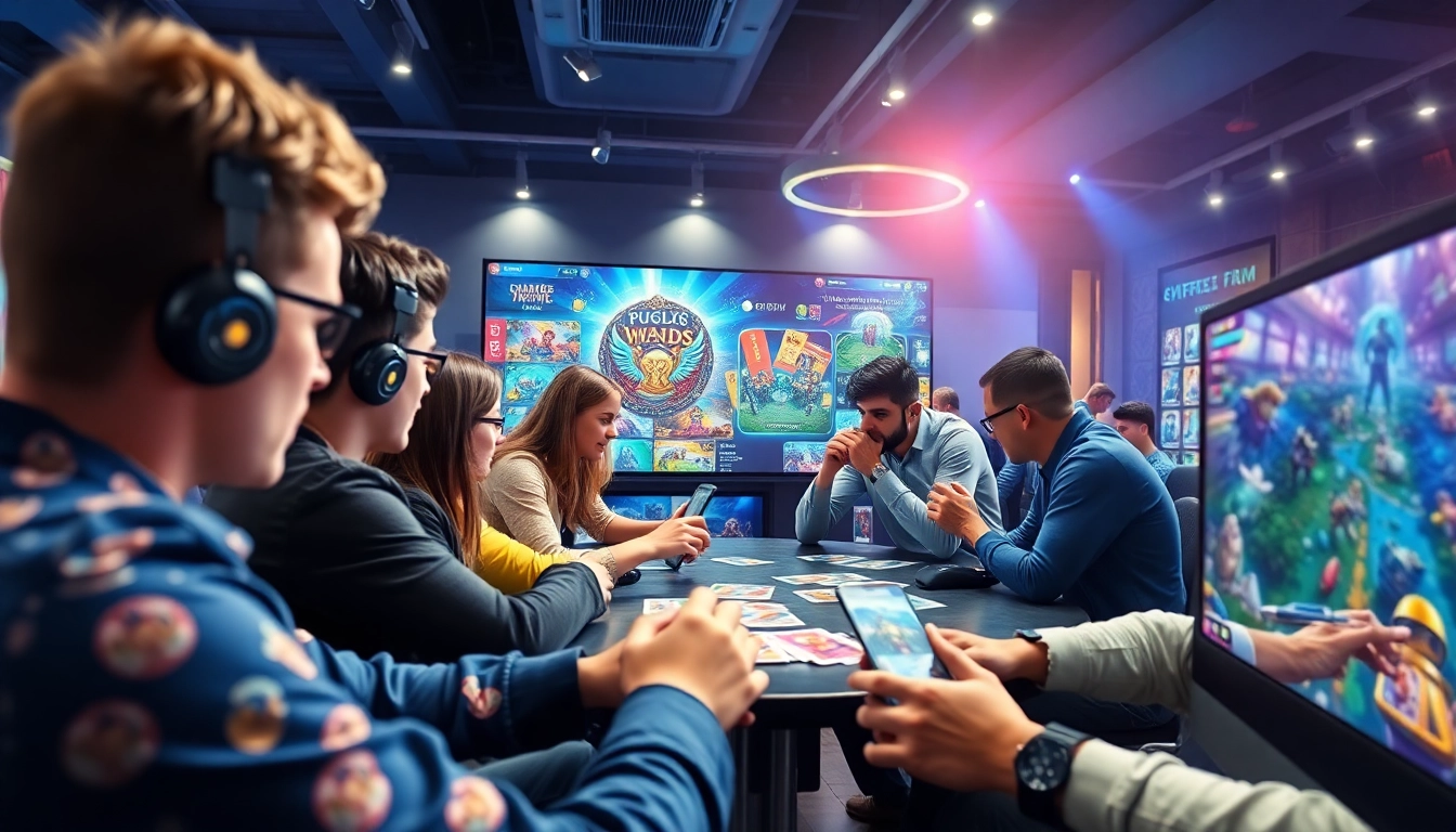 Users enjoying online game đổi thưởng in an immersive digital gaming environment.