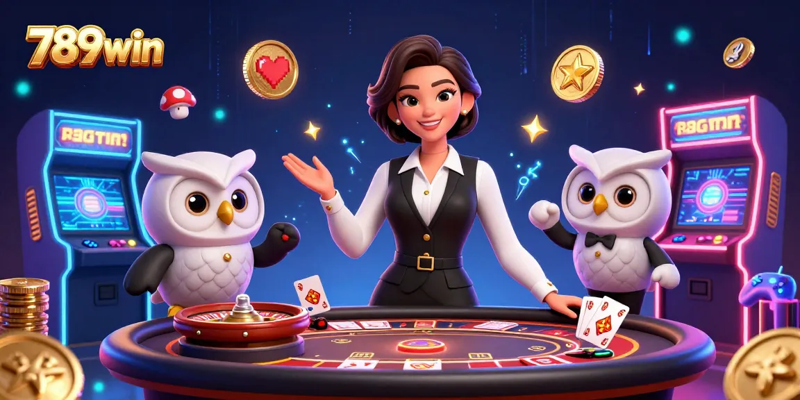 Bet on exciting games at 789win with expert dealers and vibrant 3D casino visuals.