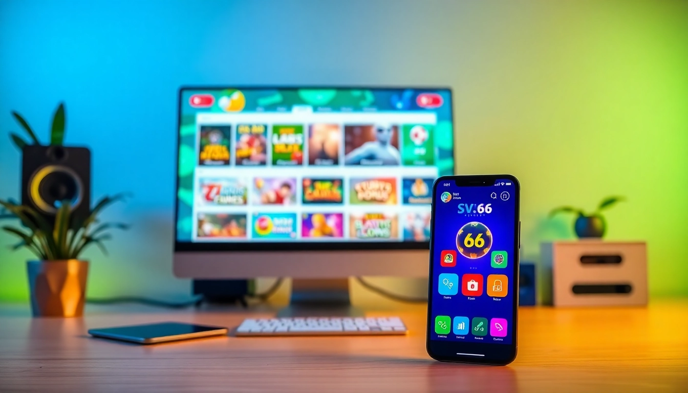 Experience seamless gaming with SV 66's diverse platform and mobile app.