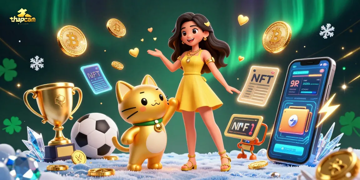 Enhance your betting strategies with thapcam in this vibrant sports-themed illustration