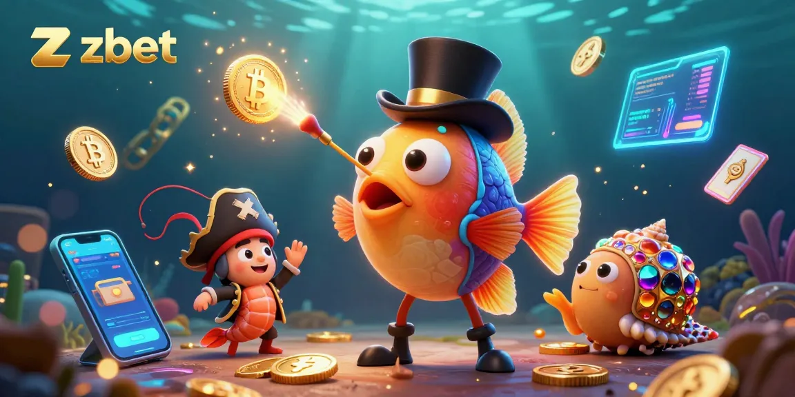 Join zbet to experience thrilling casino adventures with vibrant underwater characters!