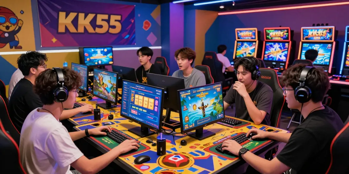 Engaging KK55 online gaming environment showcasing vibrant games and promotions.