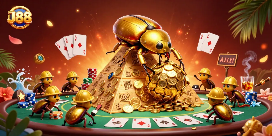 J88 offers thrilling gaming experiences with golden coin adventures and engaging poker elements.