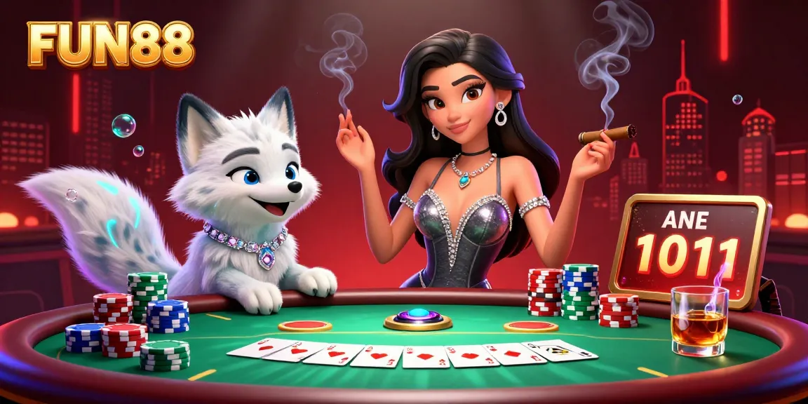 Experience high-stakes gameplay at FUN88 as you immerse in a rich casino atmosphere filled with excitement.