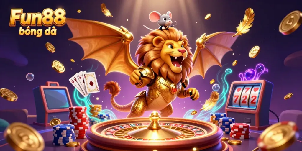 Experience the thrill of Fun88 bóng đá with dynamic betting action and vibrant casino elements.