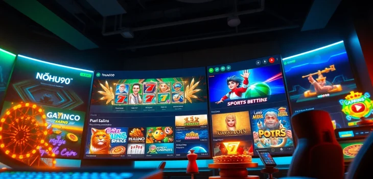 Experience the exciting world of NOHU90 with captivating online gaming and immersive features.