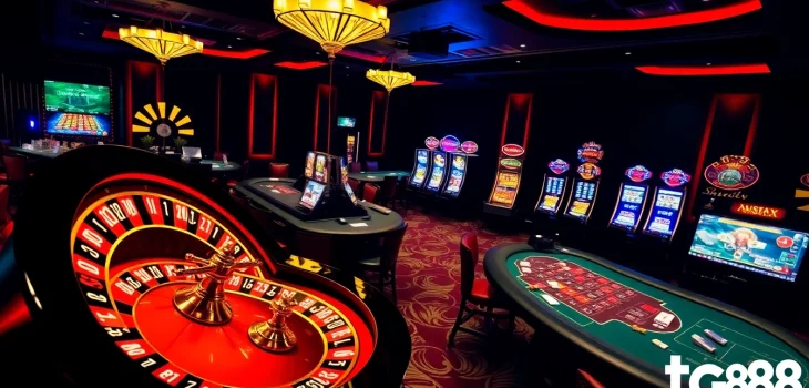 Engage in thrilling casino experiences at tg88 with vibrant games and high stakes.