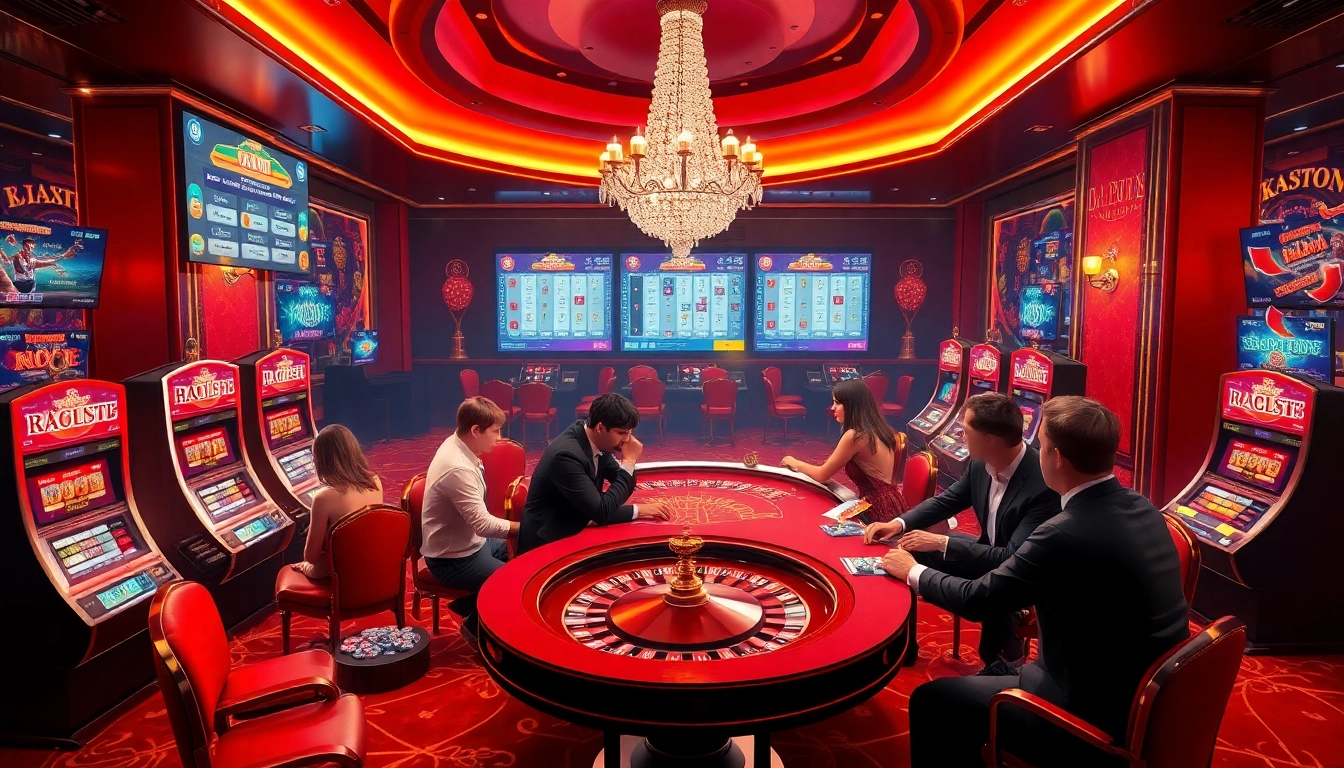 Players enjoy an exciting moment playing roulette, capturing the essence of F8BET's vibrant casino experience.