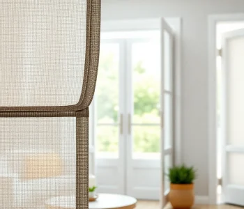 Instalar mosquiteras de calidad en ventanas y puertas para protección eficaz.