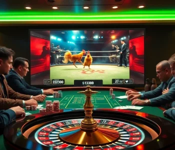 Experience high-stakes betting with SV388 trực tiếp as players engage in thrilling live-action cockfights.