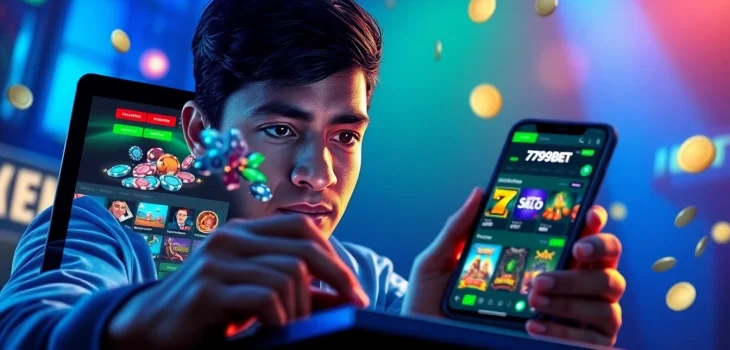 Engaging user experience on 789beta2.com showcasing the excitement of online gambling.