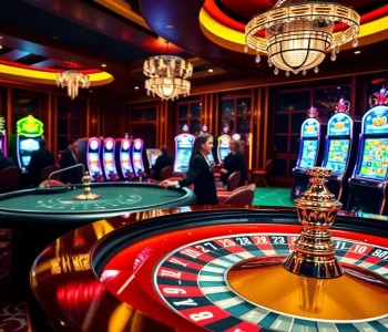 Exciting roulette action at HAY 88 casino, highlighting vibrant colors and luxury gaming.