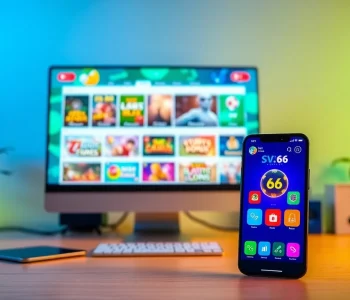 Experience seamless gaming with SV 66's diverse platform and mobile app.
