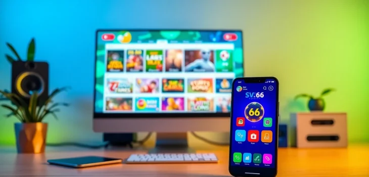 Experience seamless gaming with SV 66's diverse platform and mobile app.