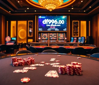 Experience the excitement of df9996.com with vibrant casino tables and online betting interfaces.
