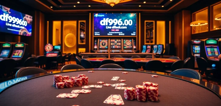 Experience the excitement of df9996.com with vibrant casino tables and online betting interfaces.