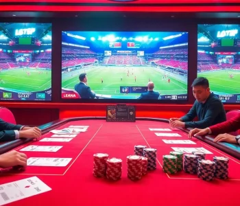 Engaging scene showcasing excitement in đá gà trực tiếp betting as players place high-stakes wagers.