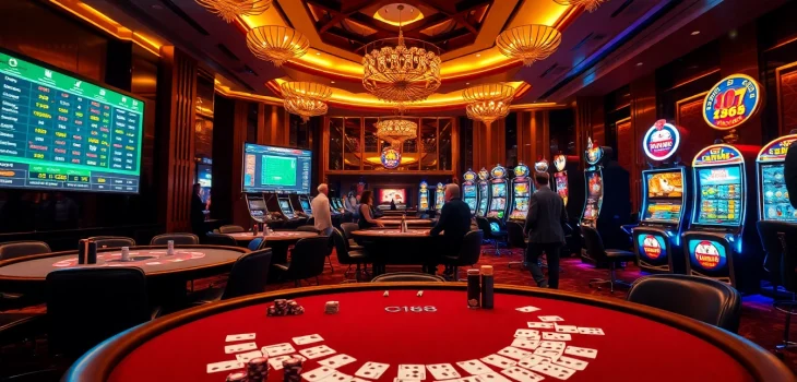 Experience thrilling online gaming at https://c168.works/, featuring luxurious casino tables and vibrant slots.