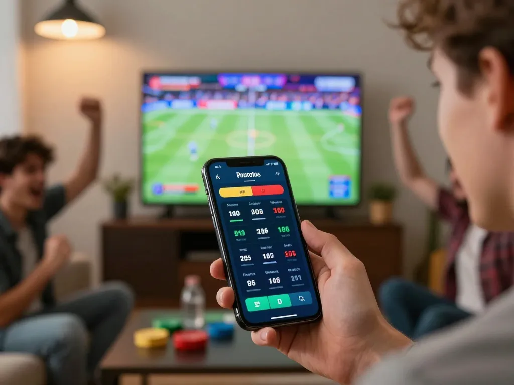 Engaging live betting experience on ae888a smartphone app during exciting sports event